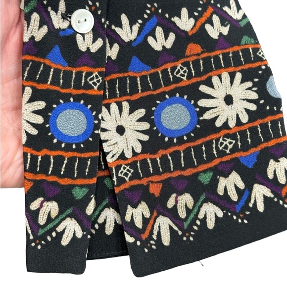 Kobi Halperin Andes Printed  silk blouse floral - Picture 8 of 10